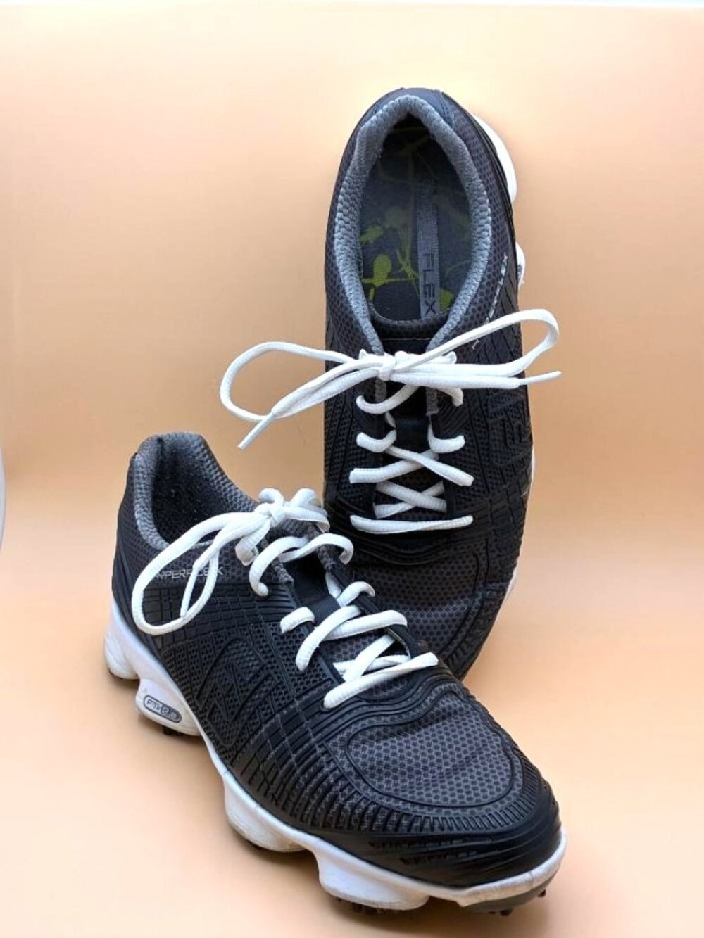 FootJoy FJ Hyperflex FTF 2.0 Golf Shoes 51035 Black Soft Spike Mens Size 8.5M